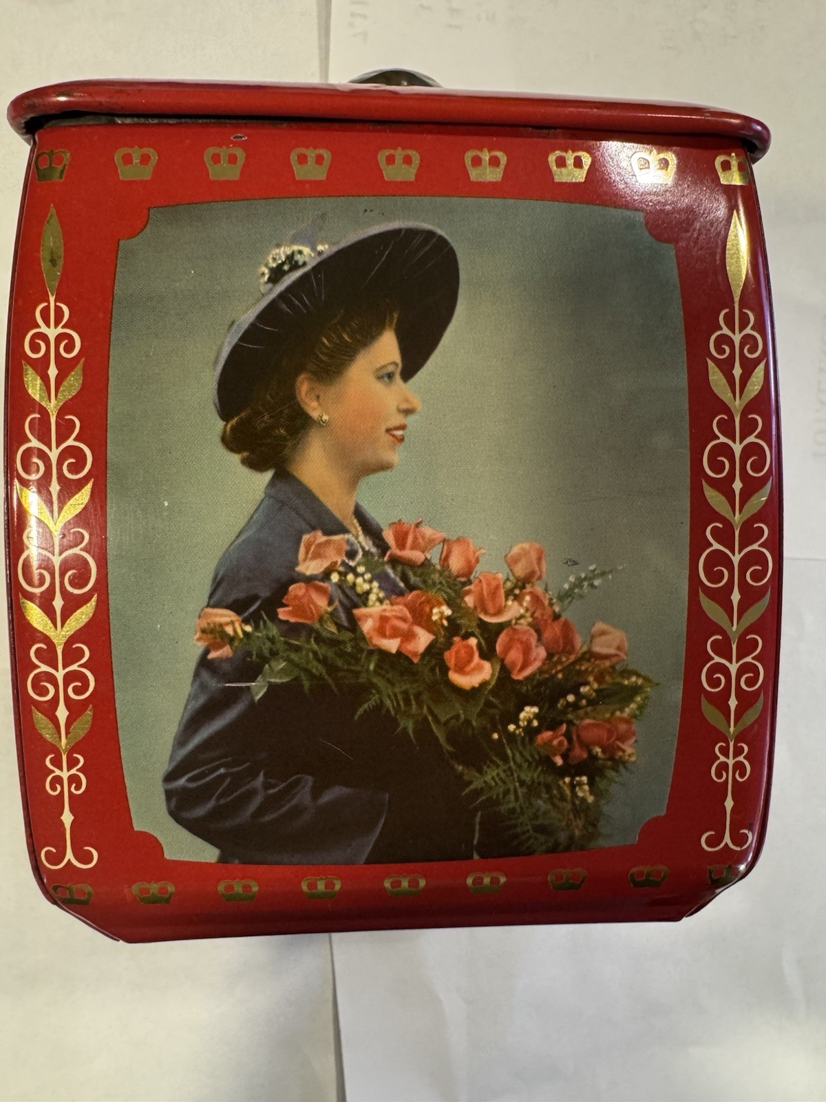 Vintage Queen Elizabeth II Coronation Toffee Tin Edward Sharp & Sons
