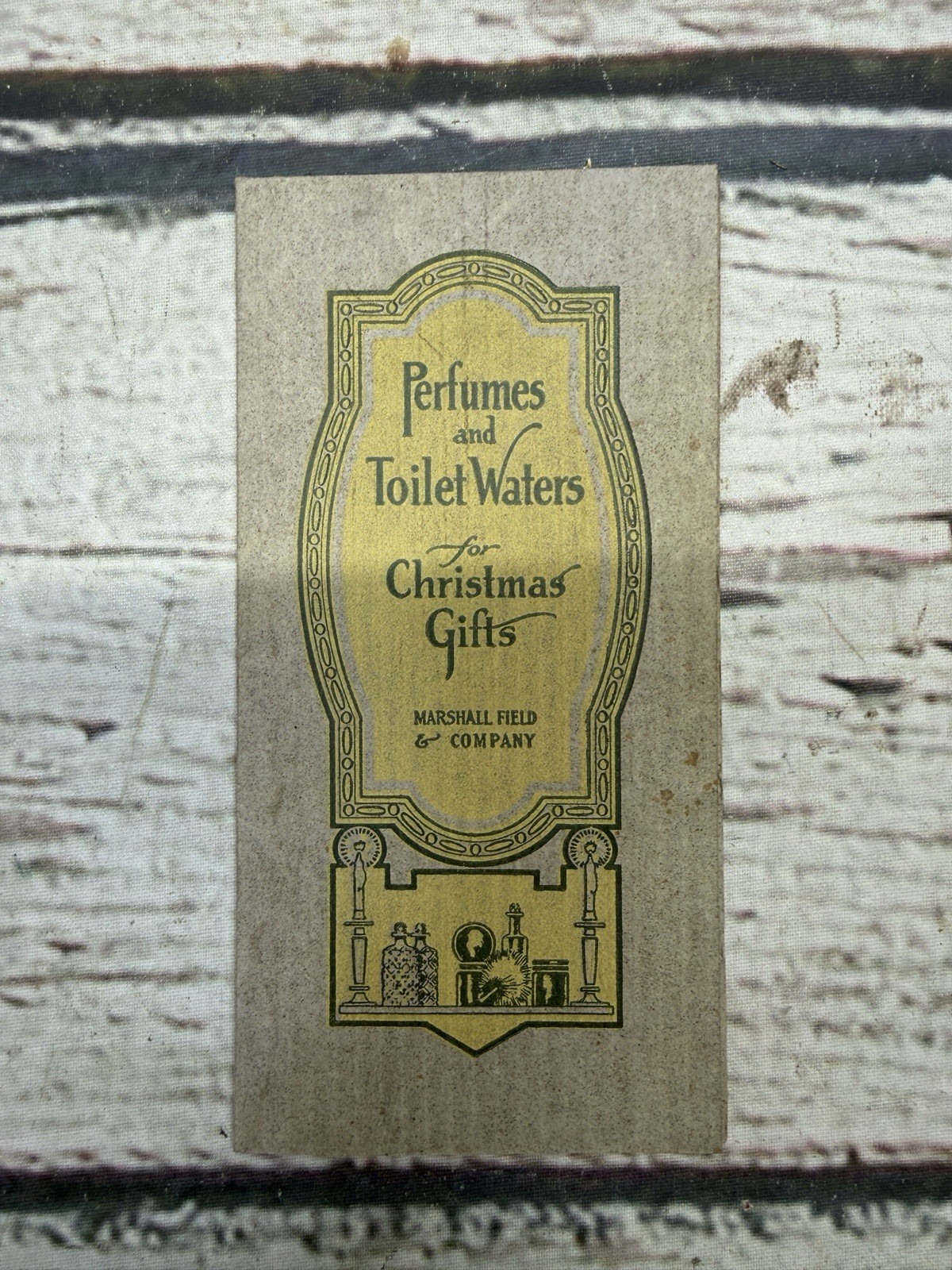 VTG Perfumes And Toilet Waters For Christmas Gifts Marshall Field & Company Book