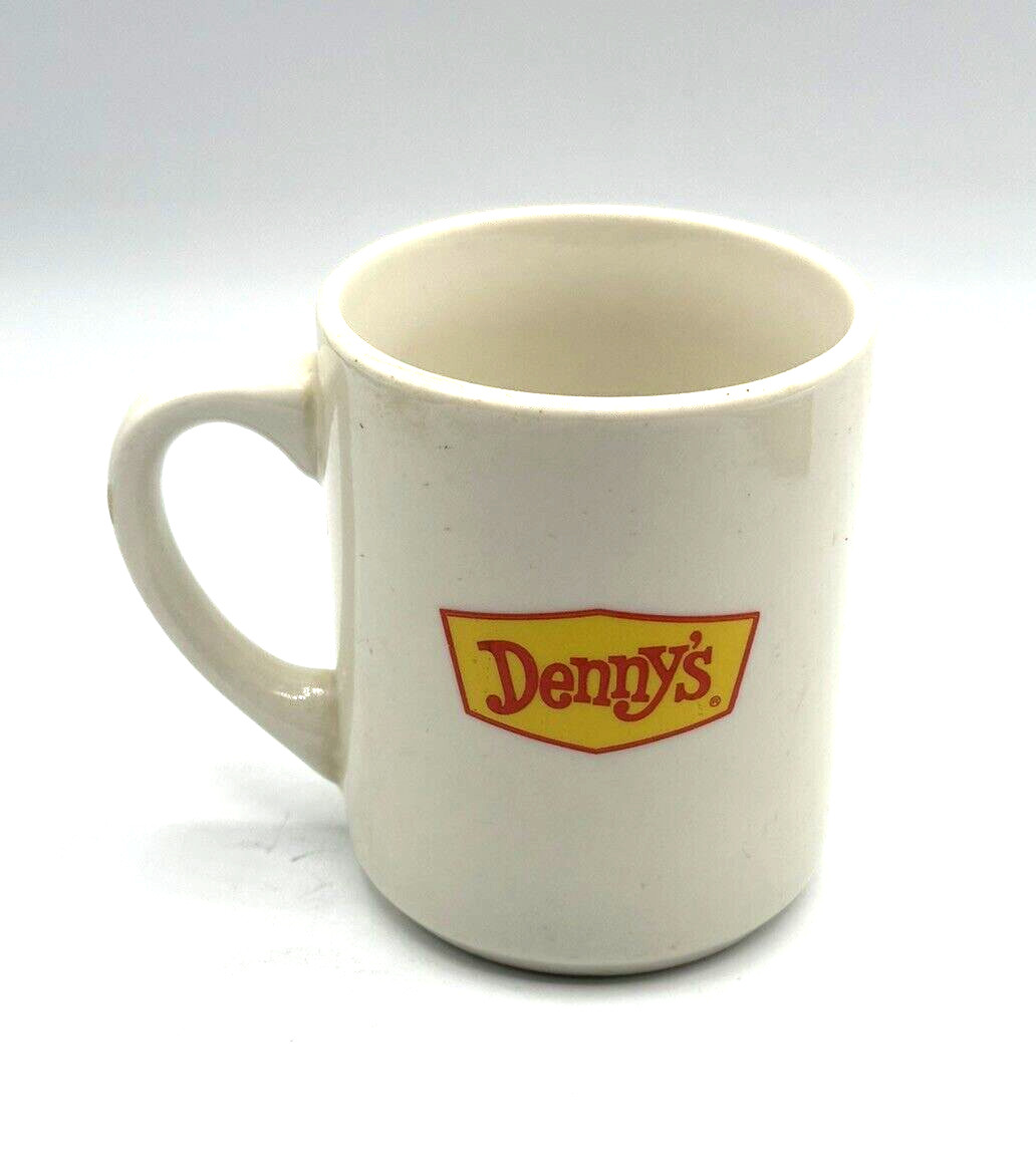 VINTAGE Denny’s Coffee Mug Christmas Santa Ornament Heat Activated