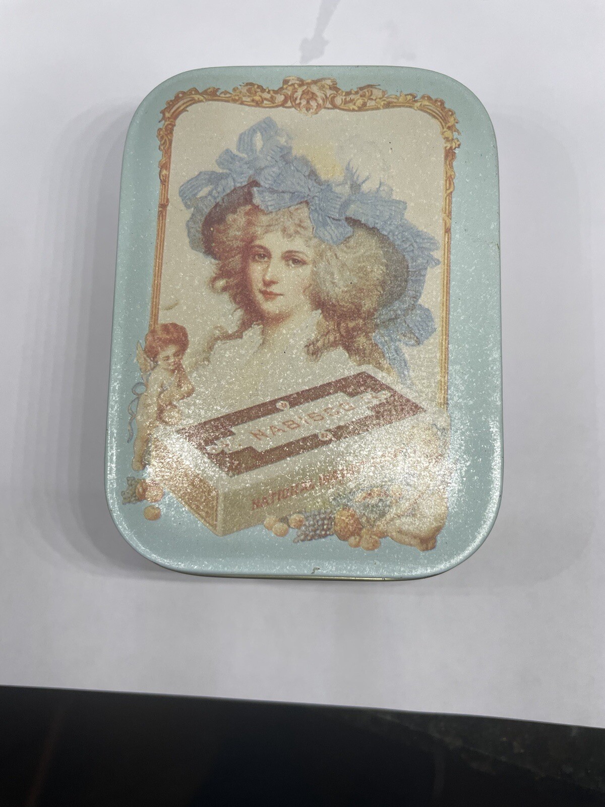 Nabisco Tin Can with Lid – Small 4×3″