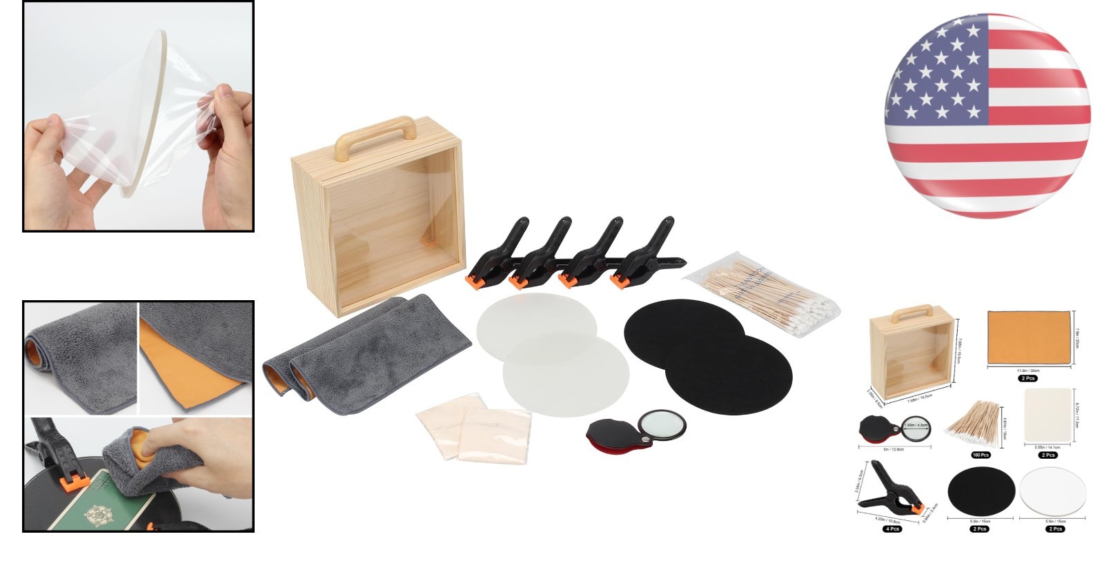 Comprehensive Trading Card Care Kit: 114 PCS for Cleaning & Polishing