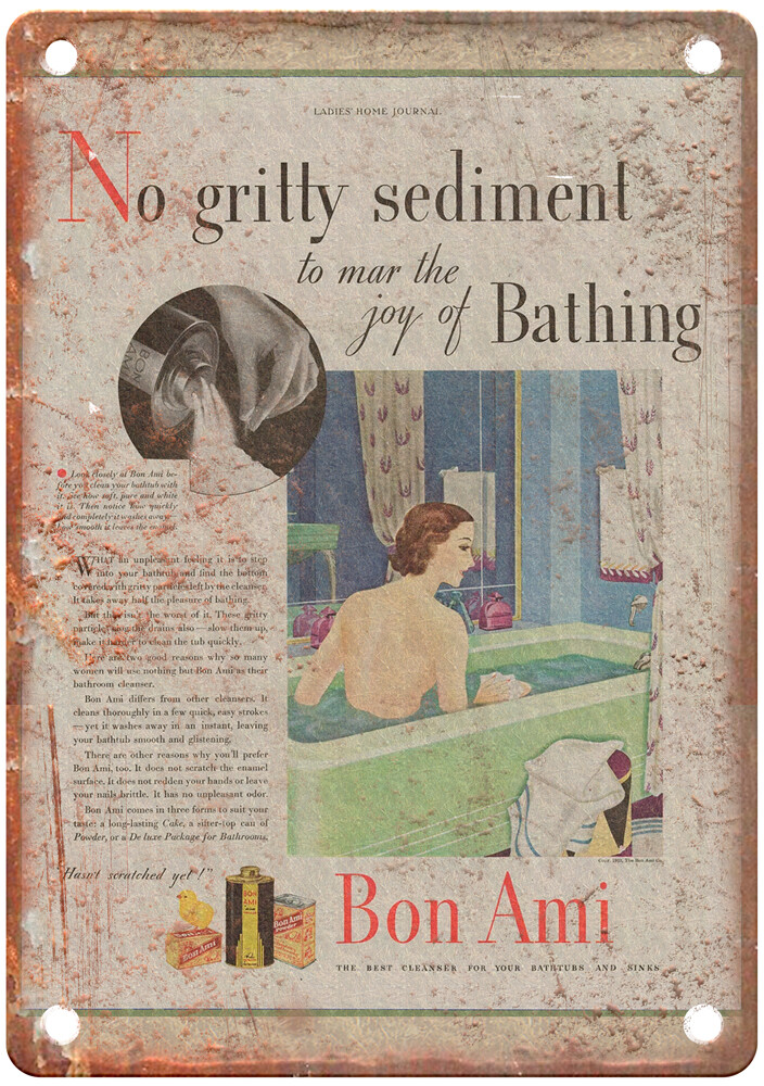Vintage 1933 FELS-NAPTHA Laundry Soap Ad Reproduction Metal Sign ZF431