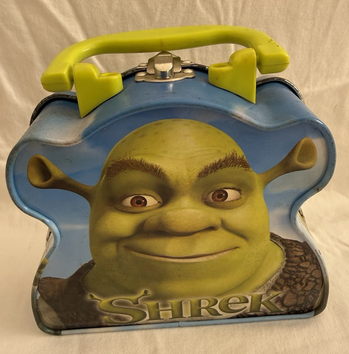 SHREK 2 Collectable Candy Tin w/ Handle 2004 Dreamworks