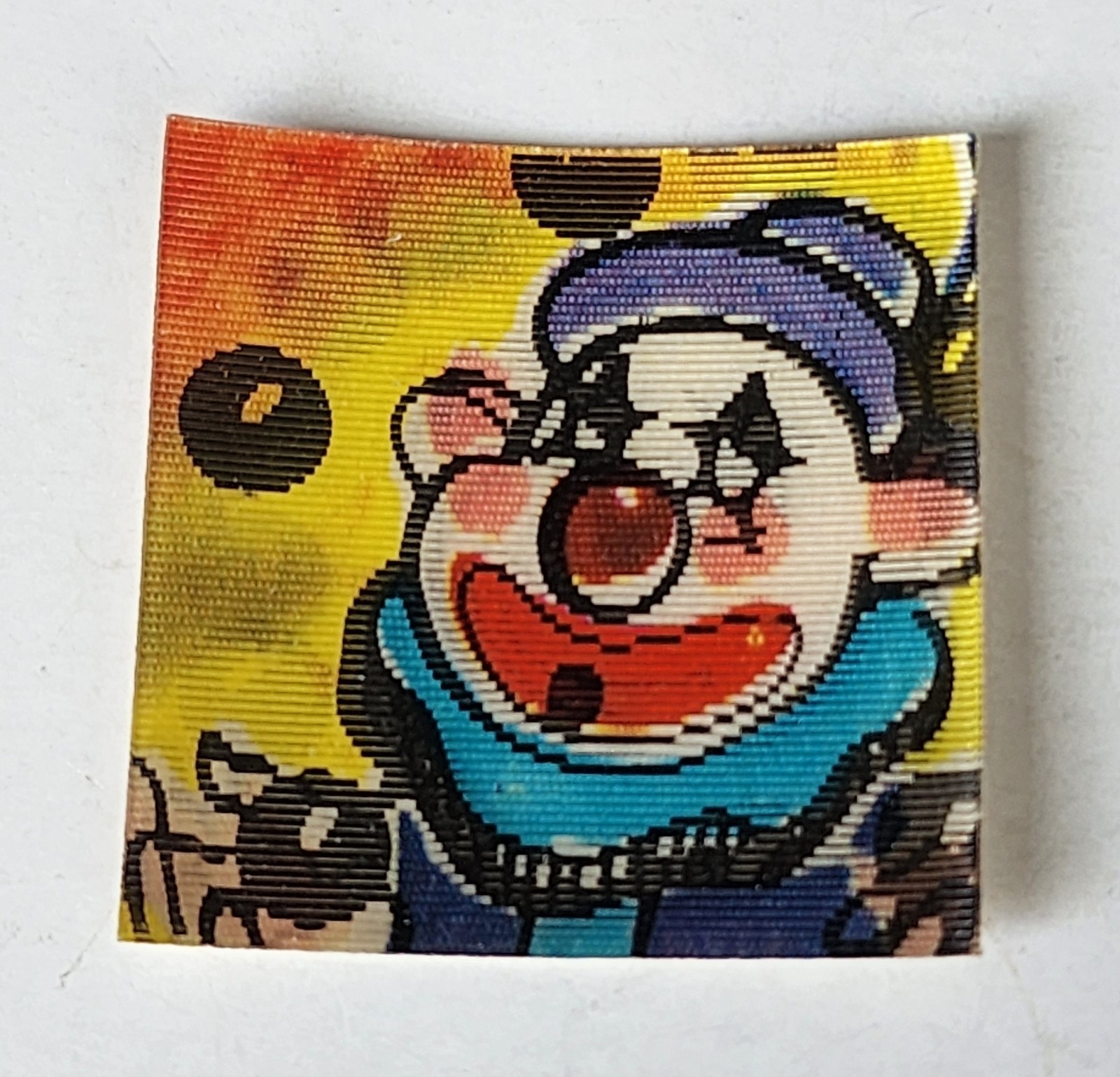1979 Premium Cracker Jack Prize Tilt Card Clown Juggling Balls Toy