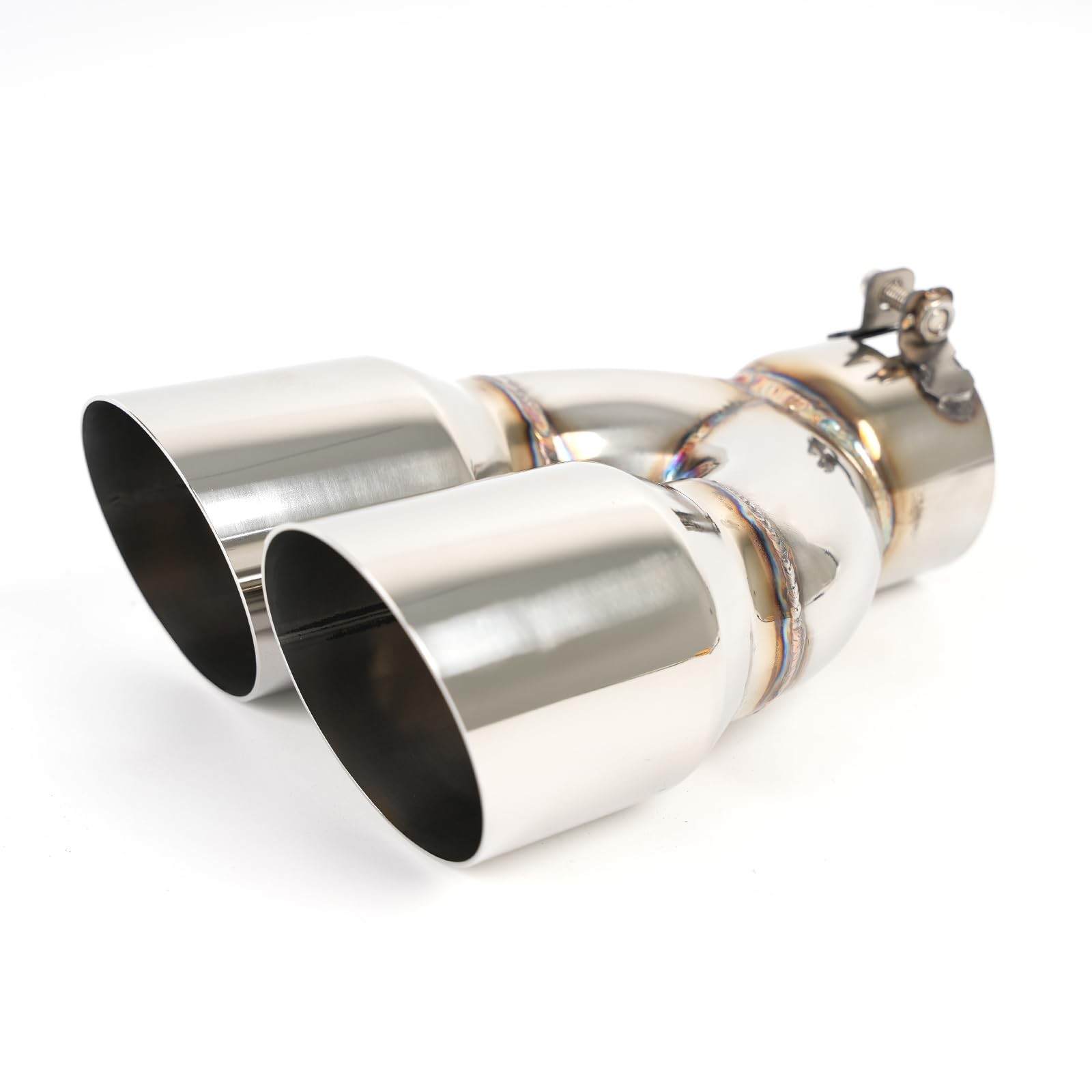 Khk 3 Dual Exhaust Tip – 3 Inlet 3.5 Outlet 9.5 Overall Length Diesel Exhaust