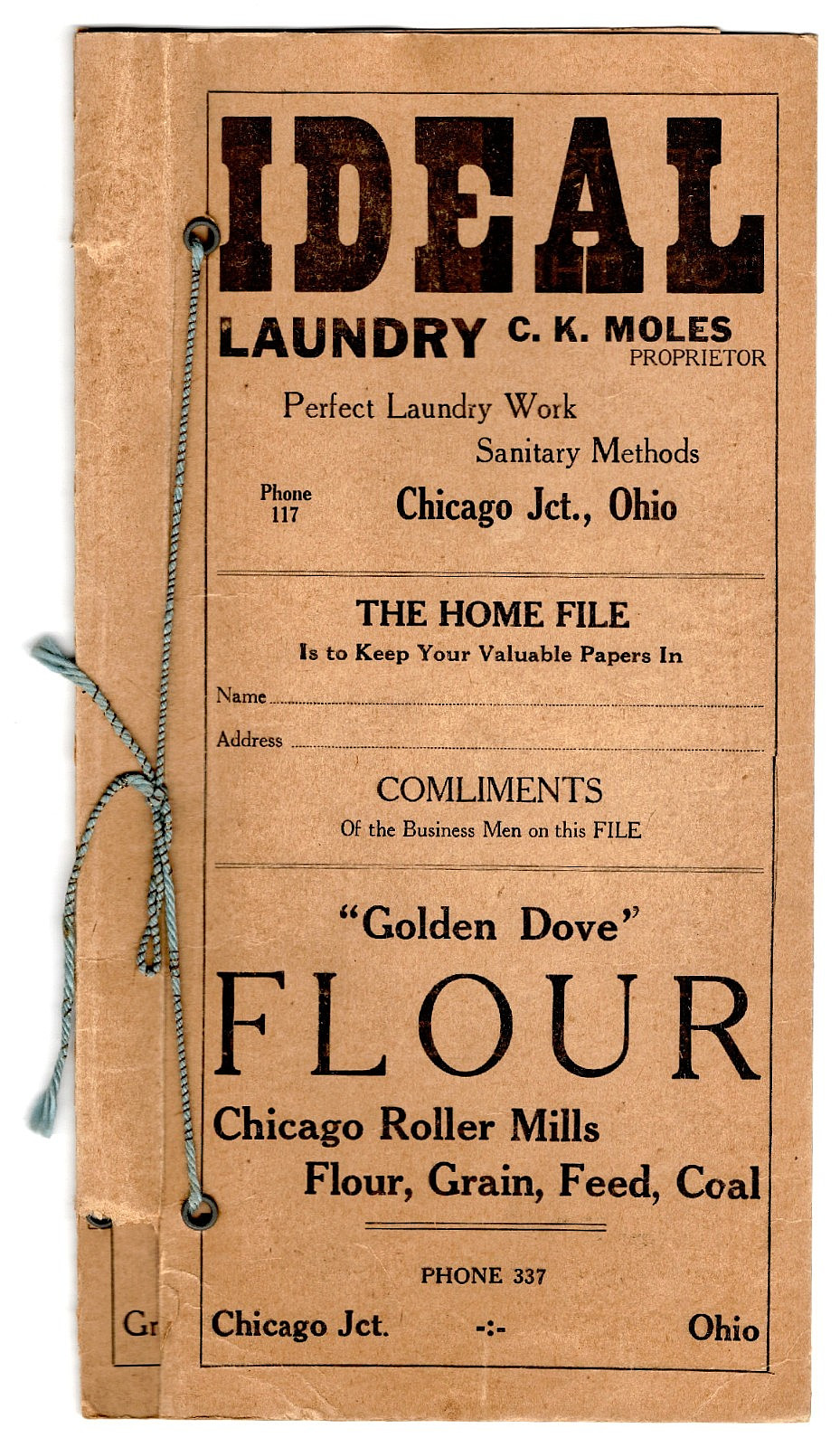 The Home File, by Businesses herein: Chicago Junction, OH 1917 – now Willard, OH