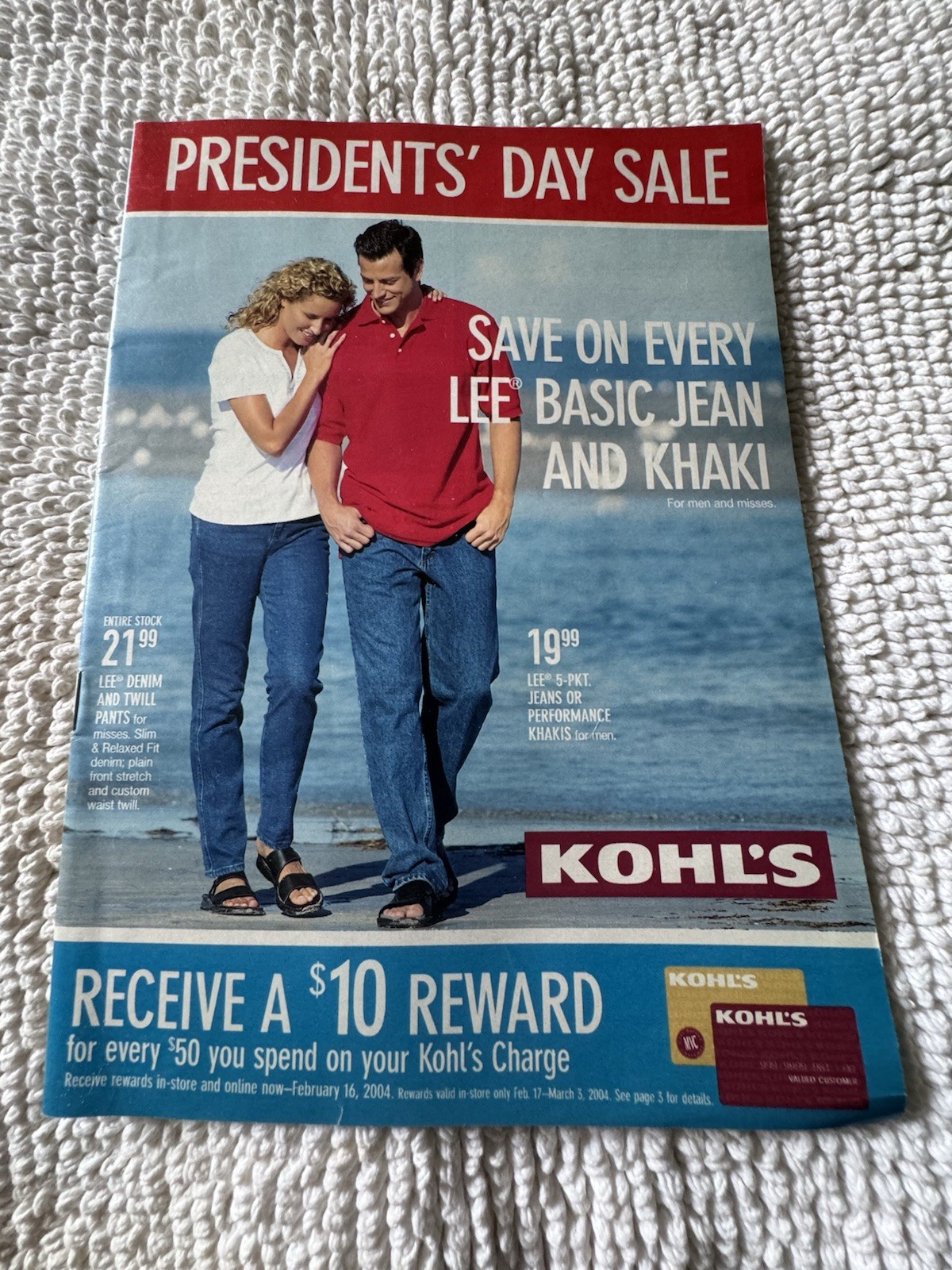 Kohl’s Insert 2004 PRESIDENTS’ DAY SALE 56 Pages EXCELLENT