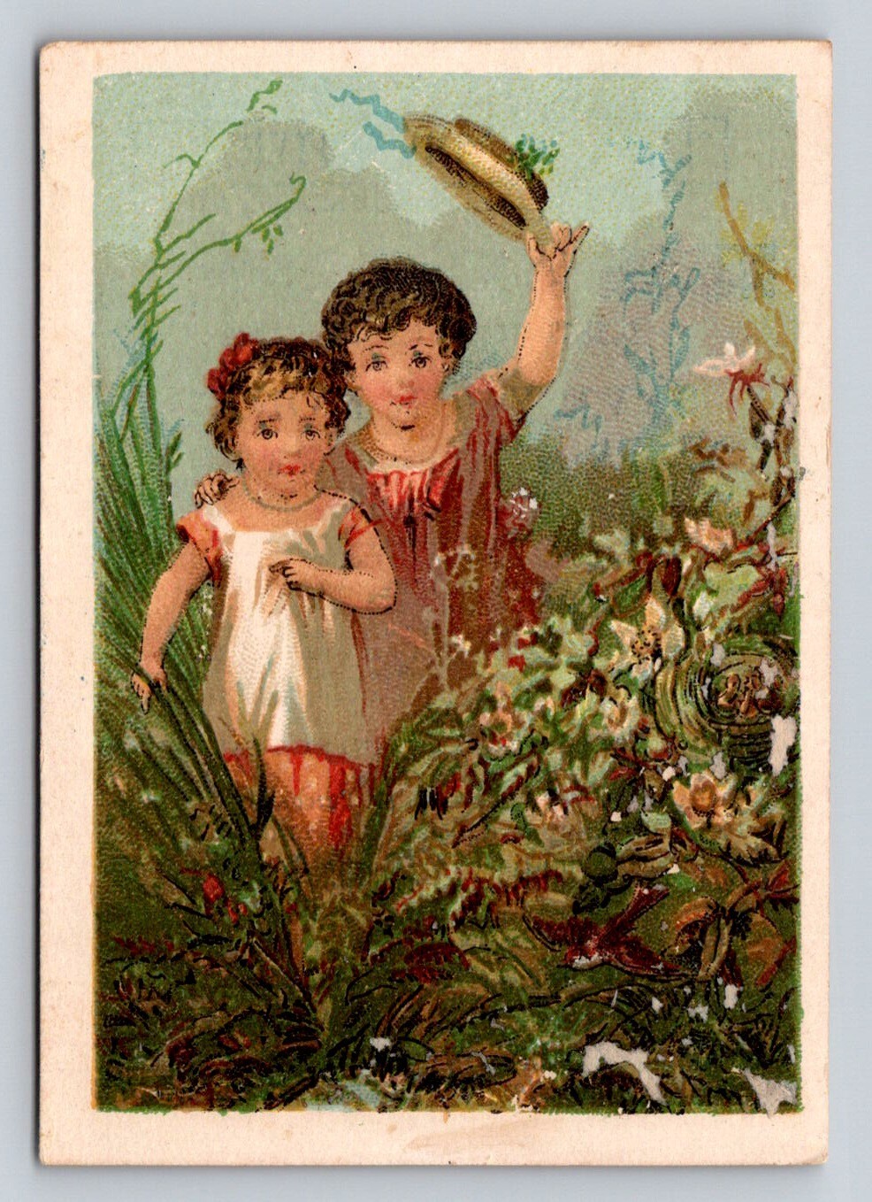 Great Atlantic Pacific Tea A & P Girls Flowers Peace Street New Brunswick P38