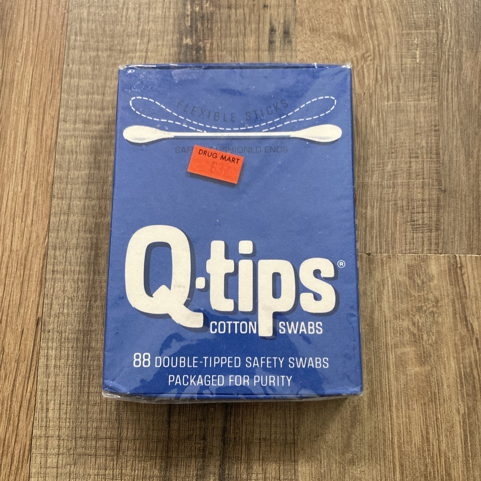 Vintage Q Tips Cotton Swabs 88 Total Made In The USA New Not Used