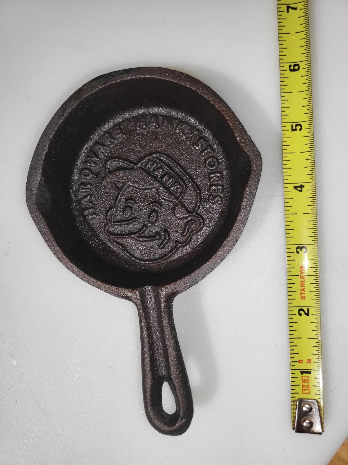 Hardware Hank Stores Mini Cast Iron Skillet Hardware Ashtray Fully Restored