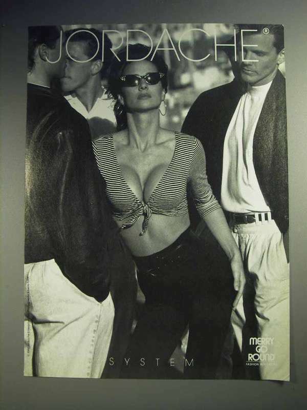 1990 Jordache Clothing Fashion Ad