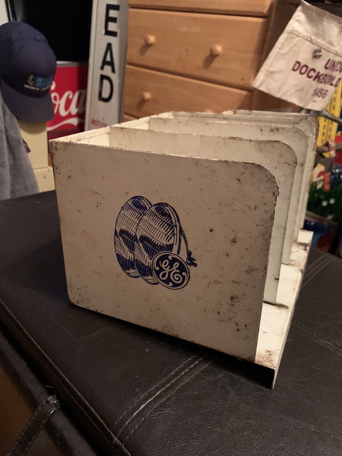 vintage sign, GE electric sign, Ge sign, signage, Automotive Bulbs, Electric