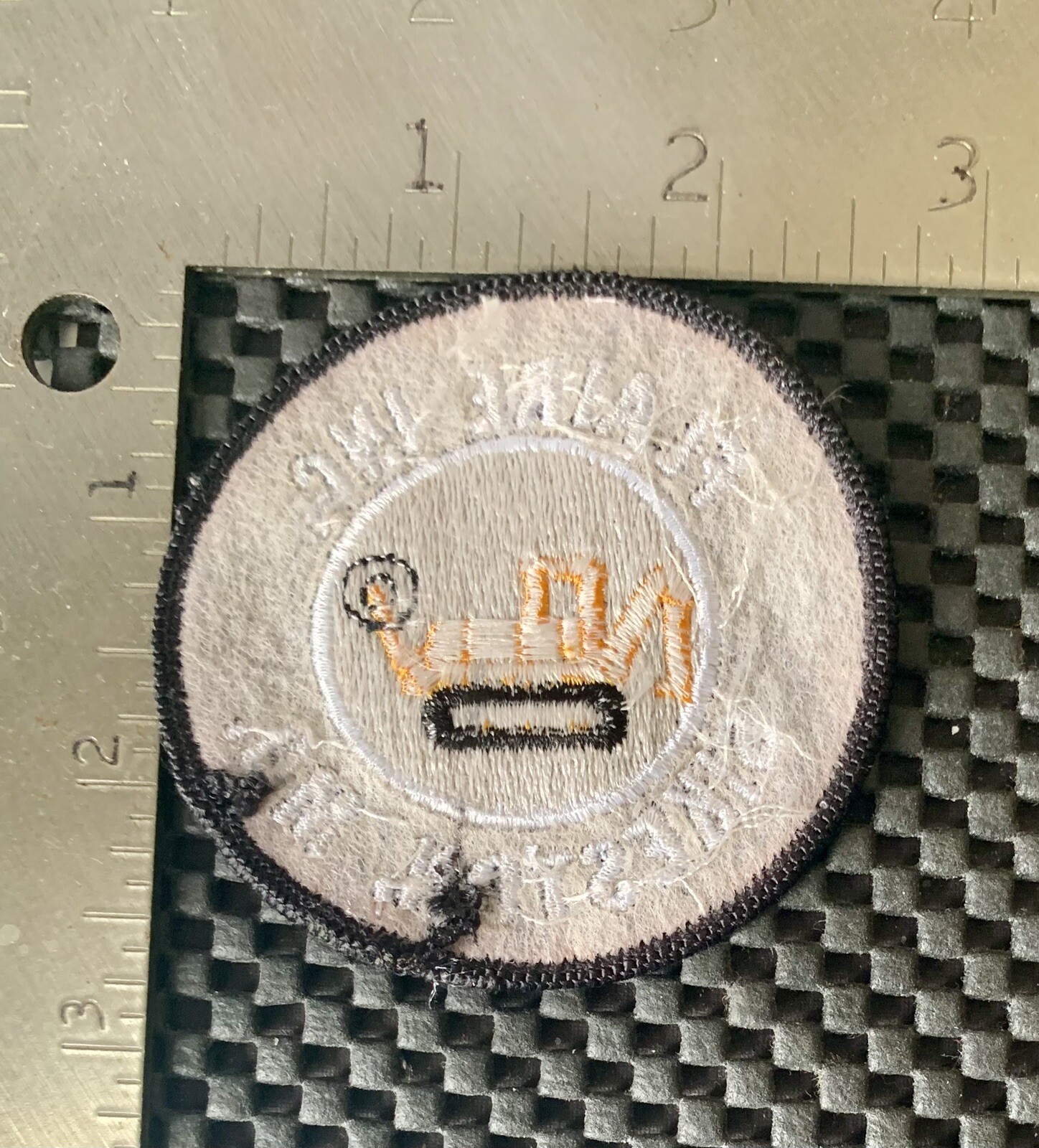 FLAIRE INC. SIKESTON, MO. EMBROIDERED SEW ON ONLY PATCH 2 3/4″ NOS