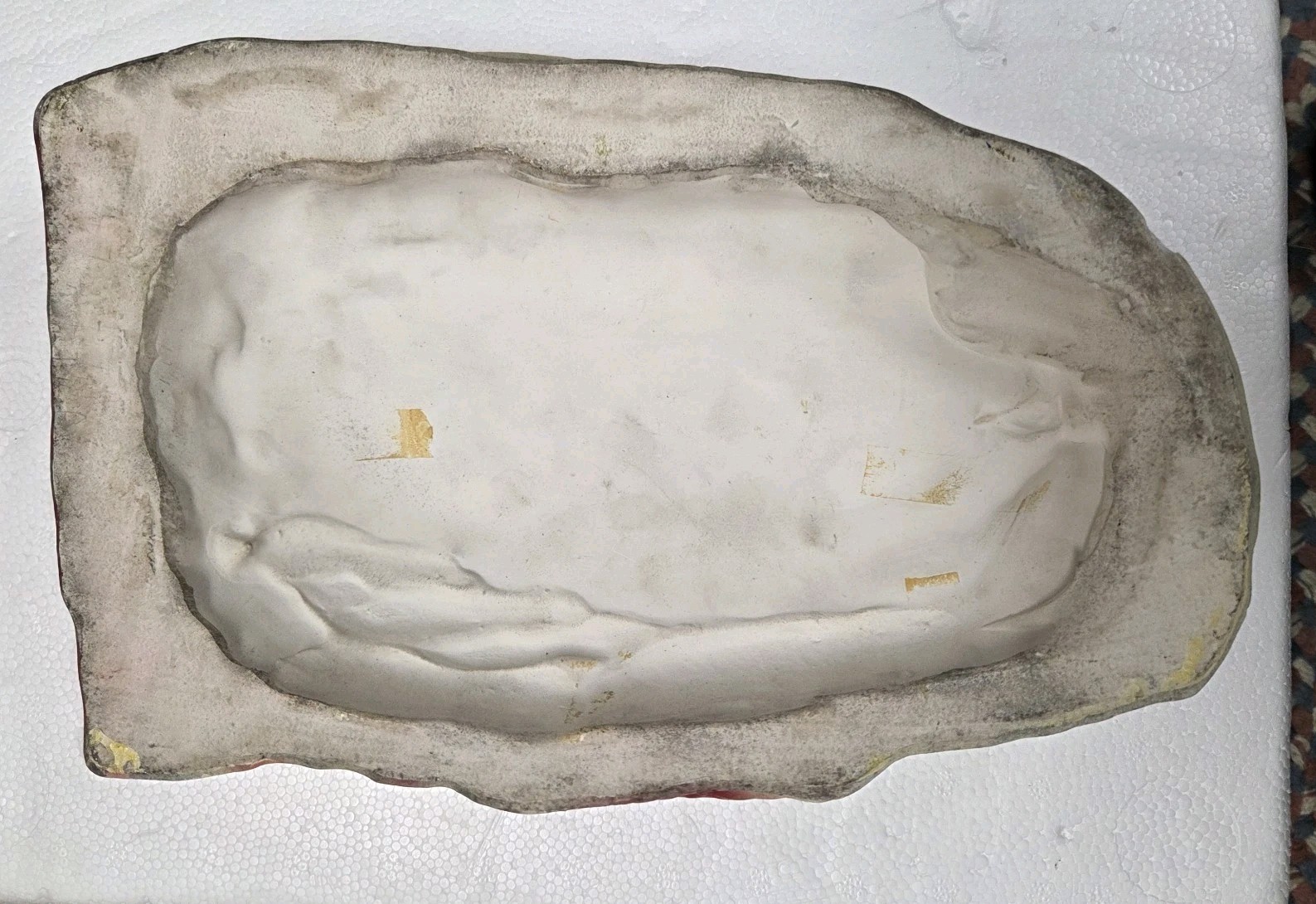 1940’s50’s Plaster Chalkware Chuck Roast Grocery Store, Butcher Shop Display