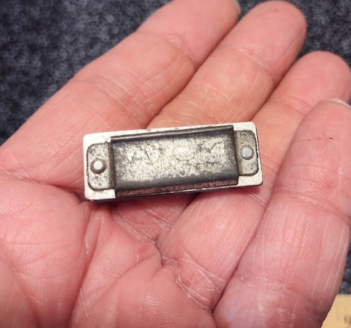 Vtg Miniature Atom Harmonica Made In Japan