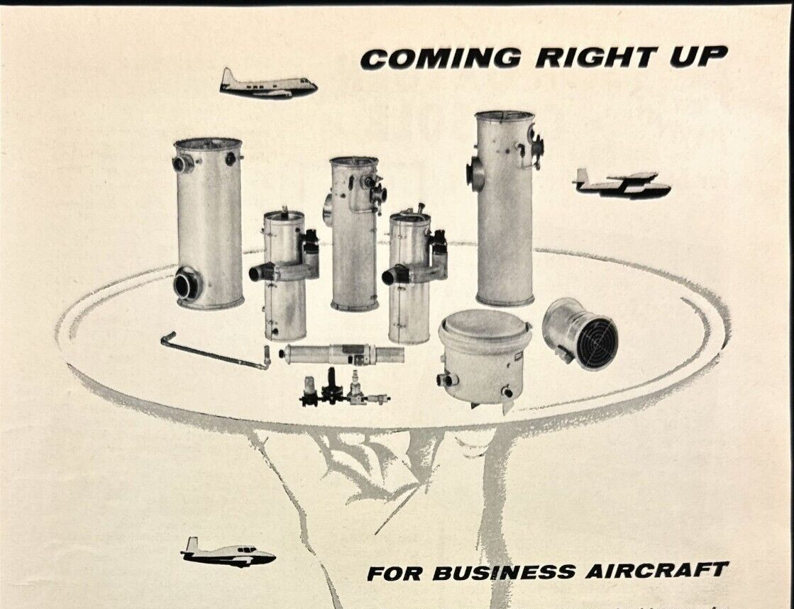 1955 Janitrol Aircraft Business Aircraft Heating Units Columbus OH Print Ad