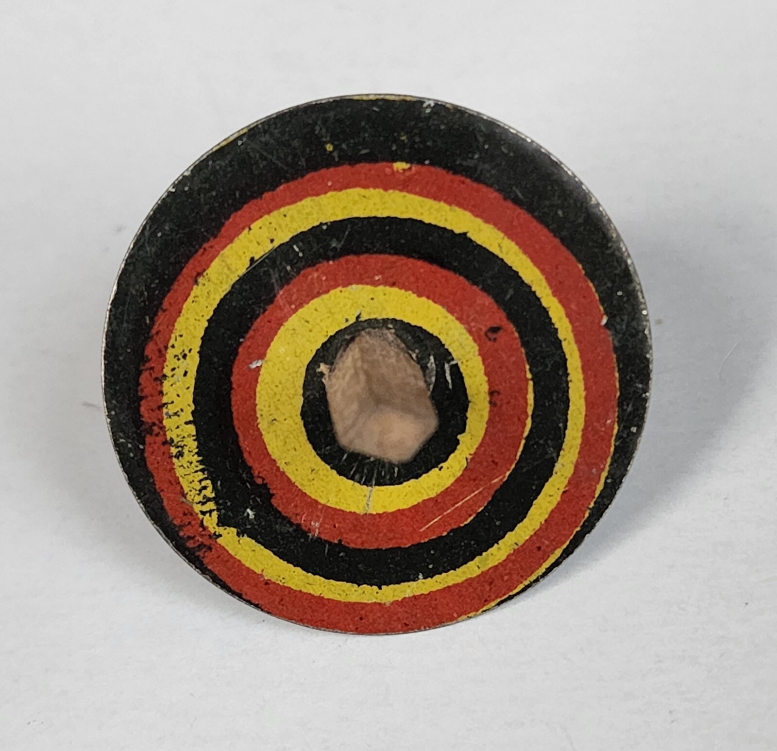 1930 Vintage Tin Litho Premium Cracker Jack Prize Spiral Toy Top