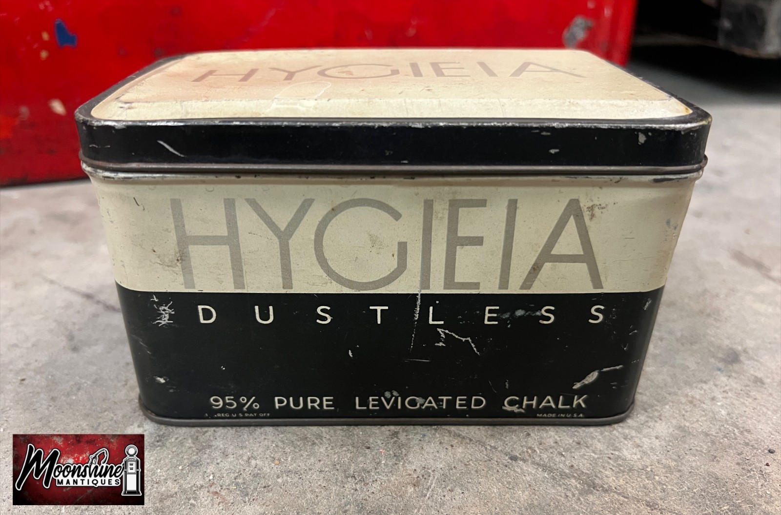 Vtg. HYGIEIA Dustless Chalk Tin – The American Crayon Company