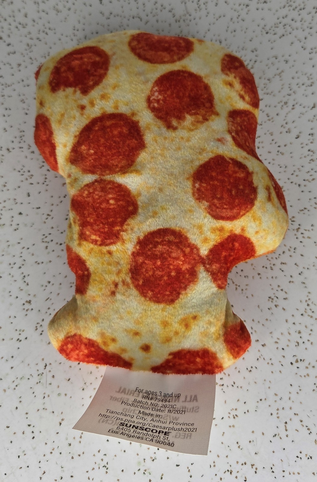 Little Caesars Pizza Plush 7” (Talking) Pillow Pizza Pizza Guy Doll