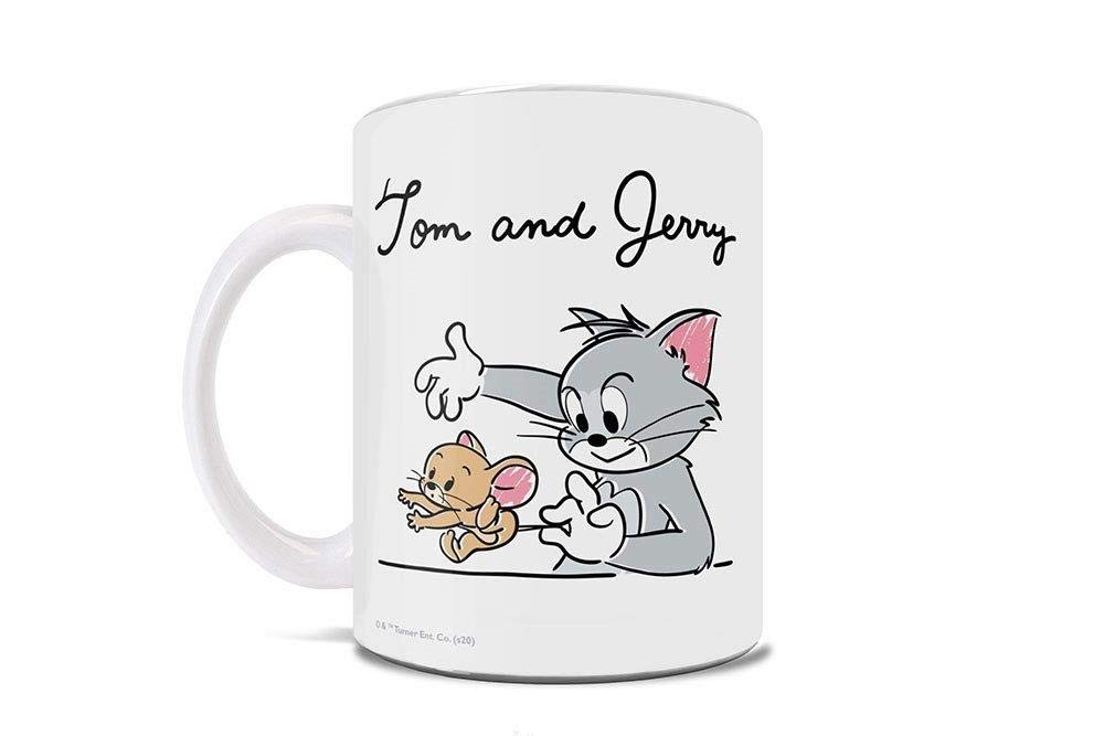 Trend Setters Tom and Jerry – Vintage Design – Cat 11 Ounces,