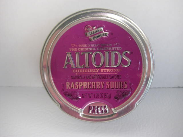 Altoids Raspberry Sours Tin Empty