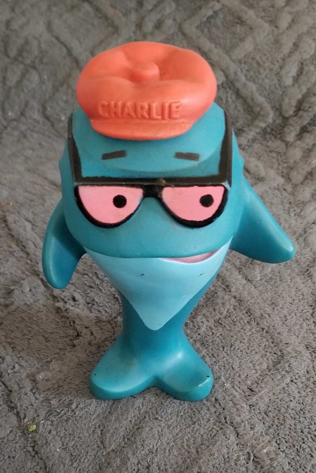 Vintage 1973 Star Kist Foods CHARLIE TUNA 7″ Vinyl Doll Figure Toy