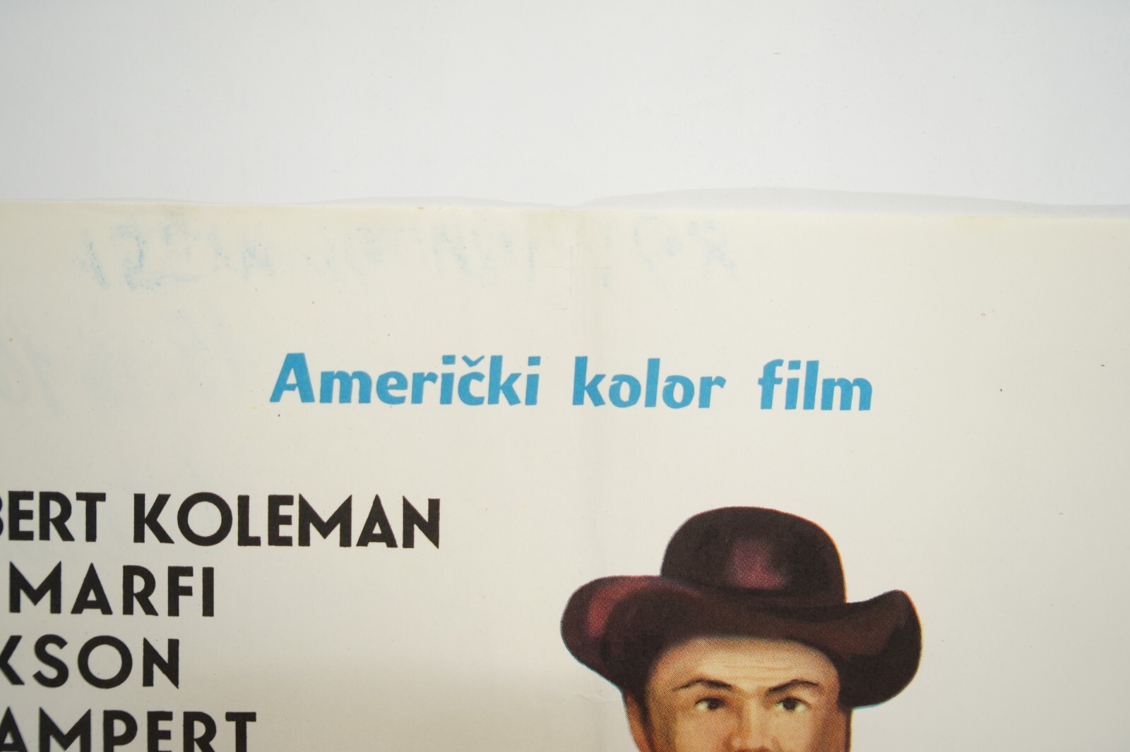 POSSE FROM HELL Original exYU movie poster 1961 AUDIE MURPHY, HERBERT COLEMAN
