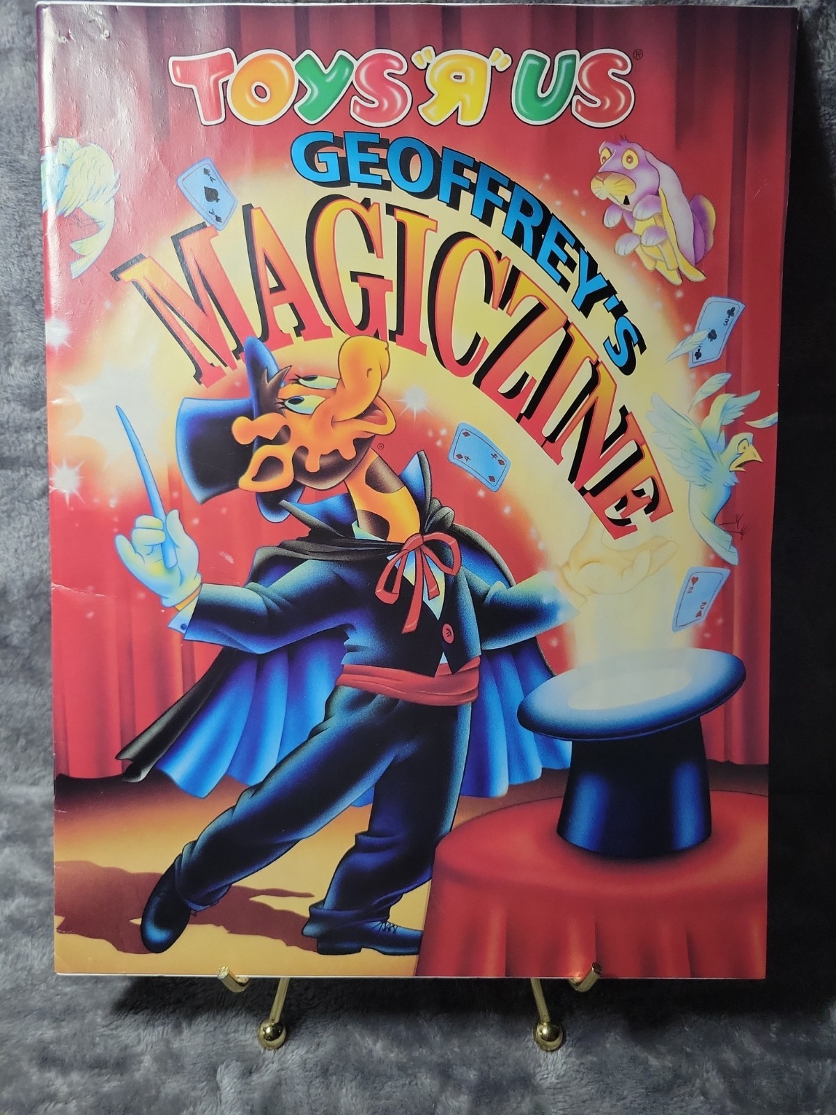 Toys’R’Us Geoffrey’s Magiczine 1994 UNUSED Activity Book Toys R Us Vintage Promo