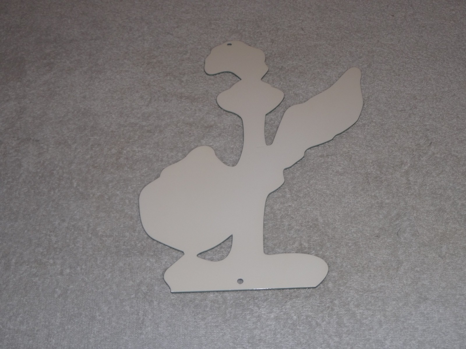 VINTAGE ROAD RUNNER MOPAR PLYMOUTH BIRD 12″ METAL LOONEY TUNES CAR GAS OIL SIGN!