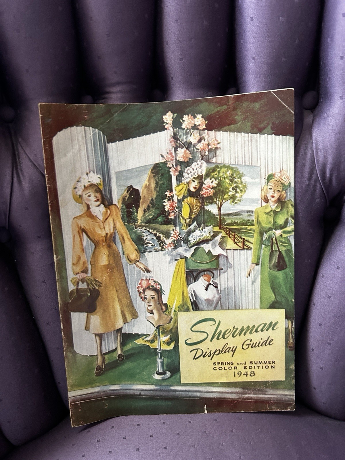 Vintage 1948 Sherman Display Guide Retail Store Display Advertising Catalog