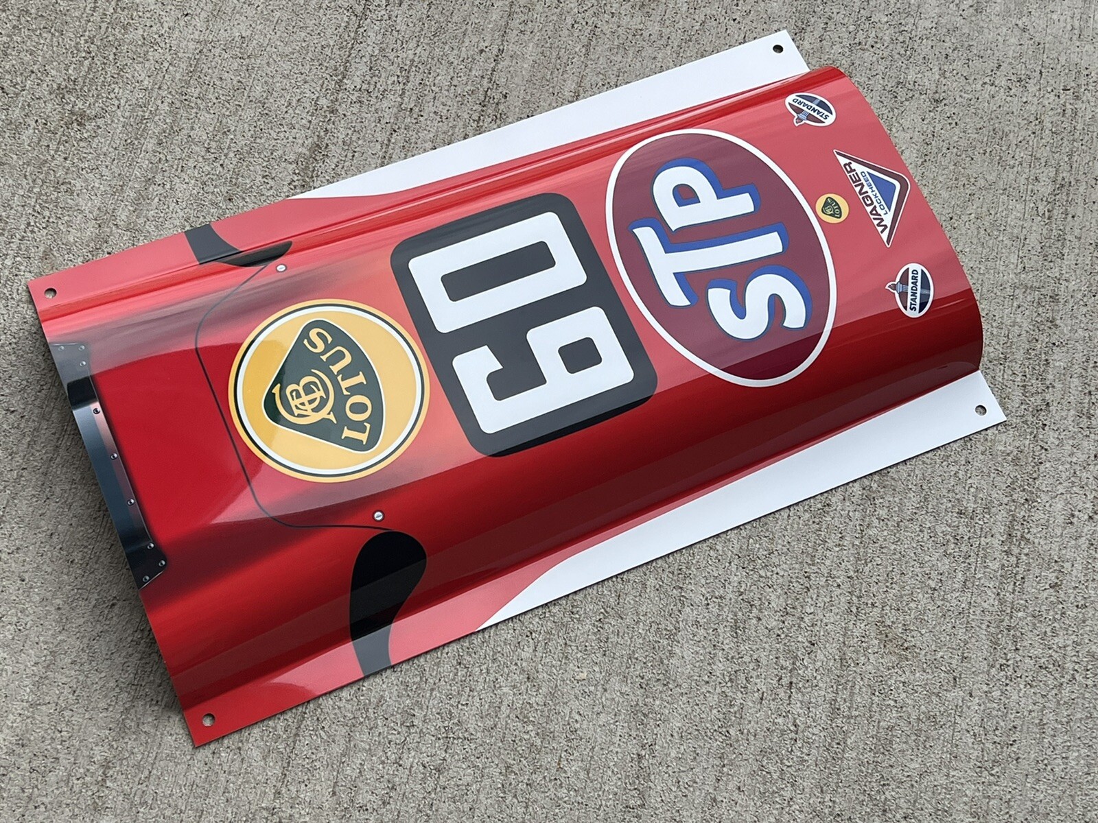 WOW!! Indy 500 Paxton Turbine Race Car 1968 3D Wall Art