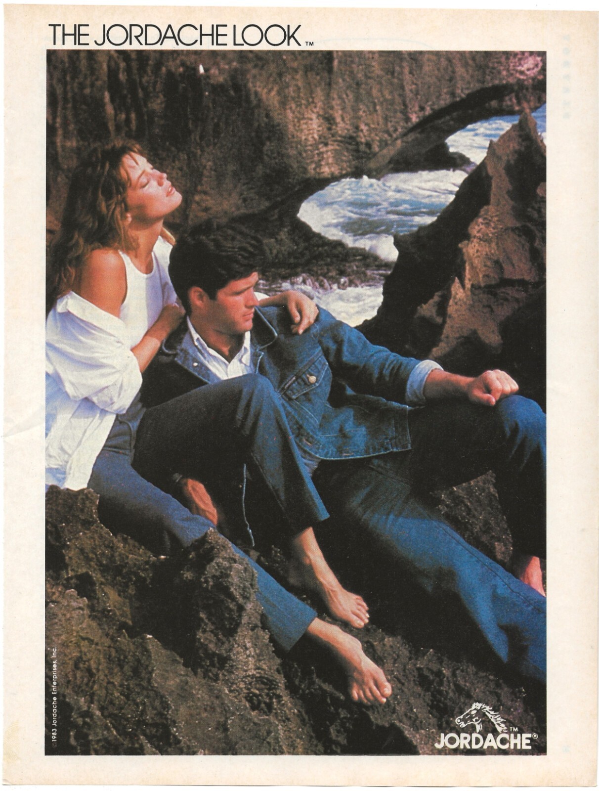Vintage Print Ad Jordache Jeans – The Jordache Look – Apr 1983