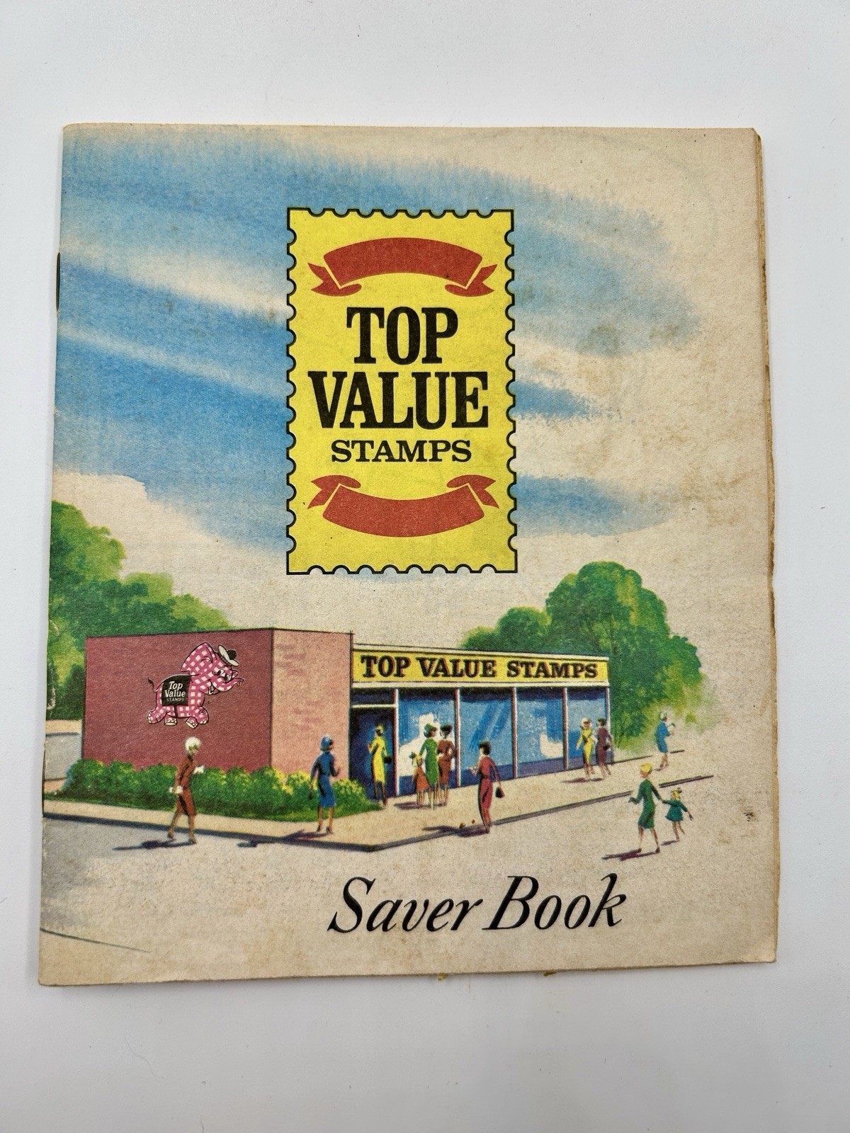 Top Value & Yellow Stamp Saver Books 1960s Grocery Store Advertising Full 12