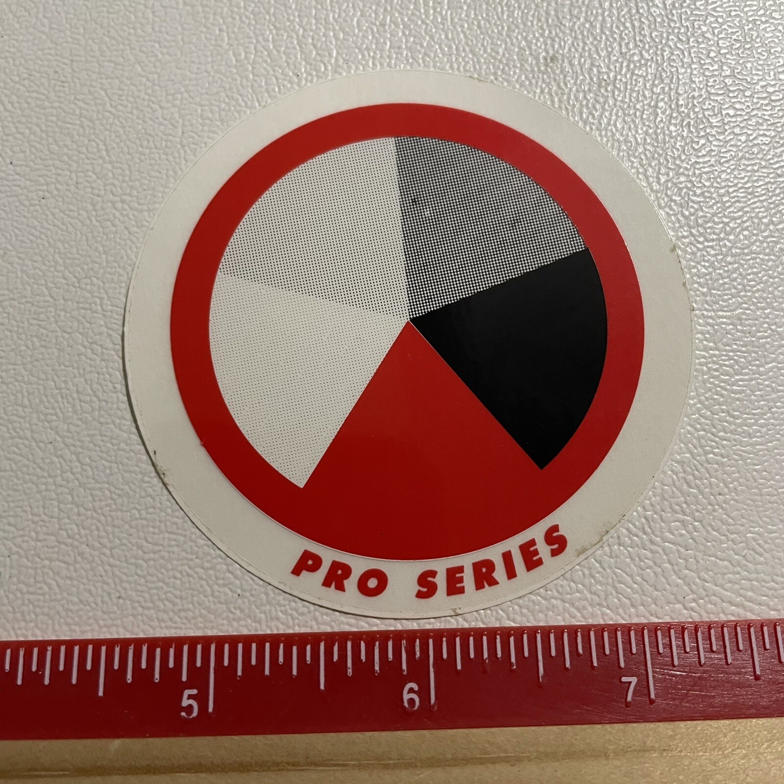 c 1990s – 00s PRO SERIES Skateboard Related Advertising Sticker Decal T020
