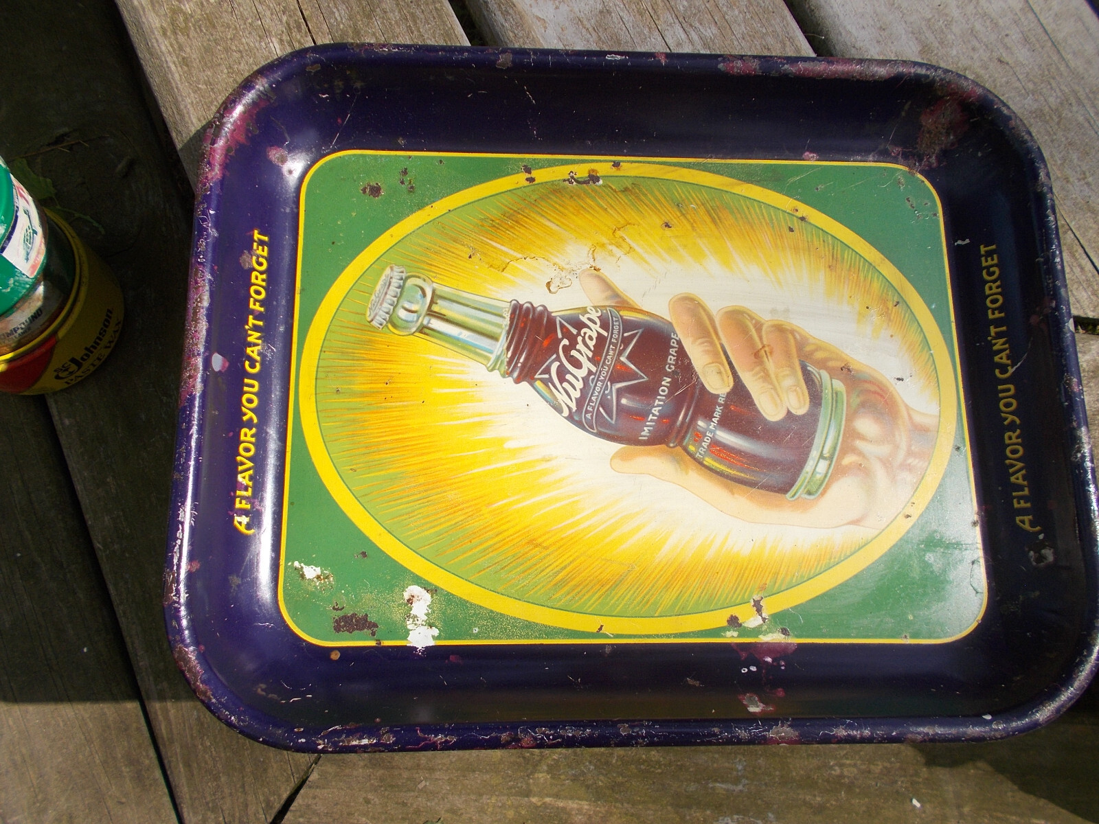 NuGrape Beverage Serving Tray – 1920’s, 1930’s, 1940’s