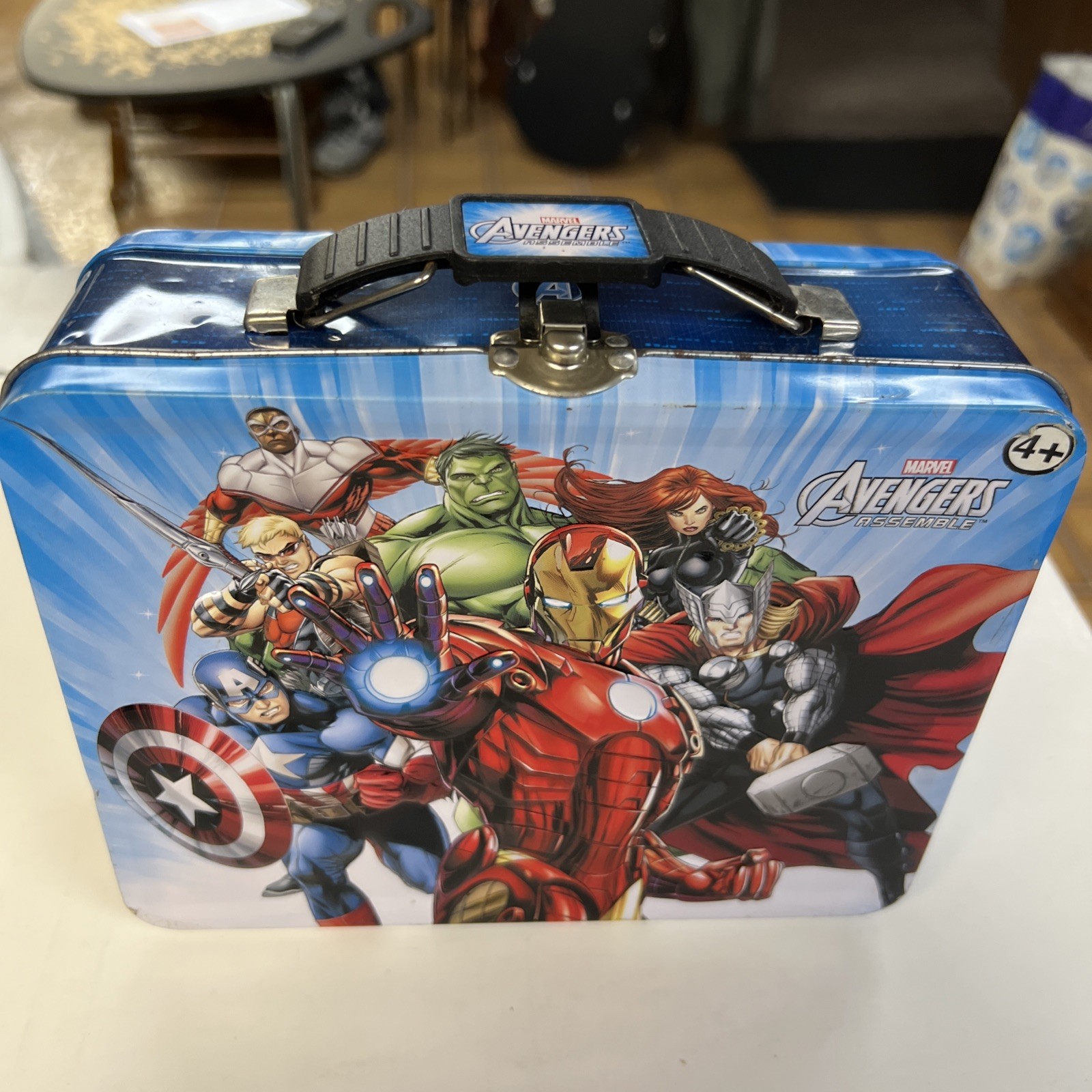 Avengers Mini Tin Lunchbox Carry All Tote Marvel Comics Iron Man