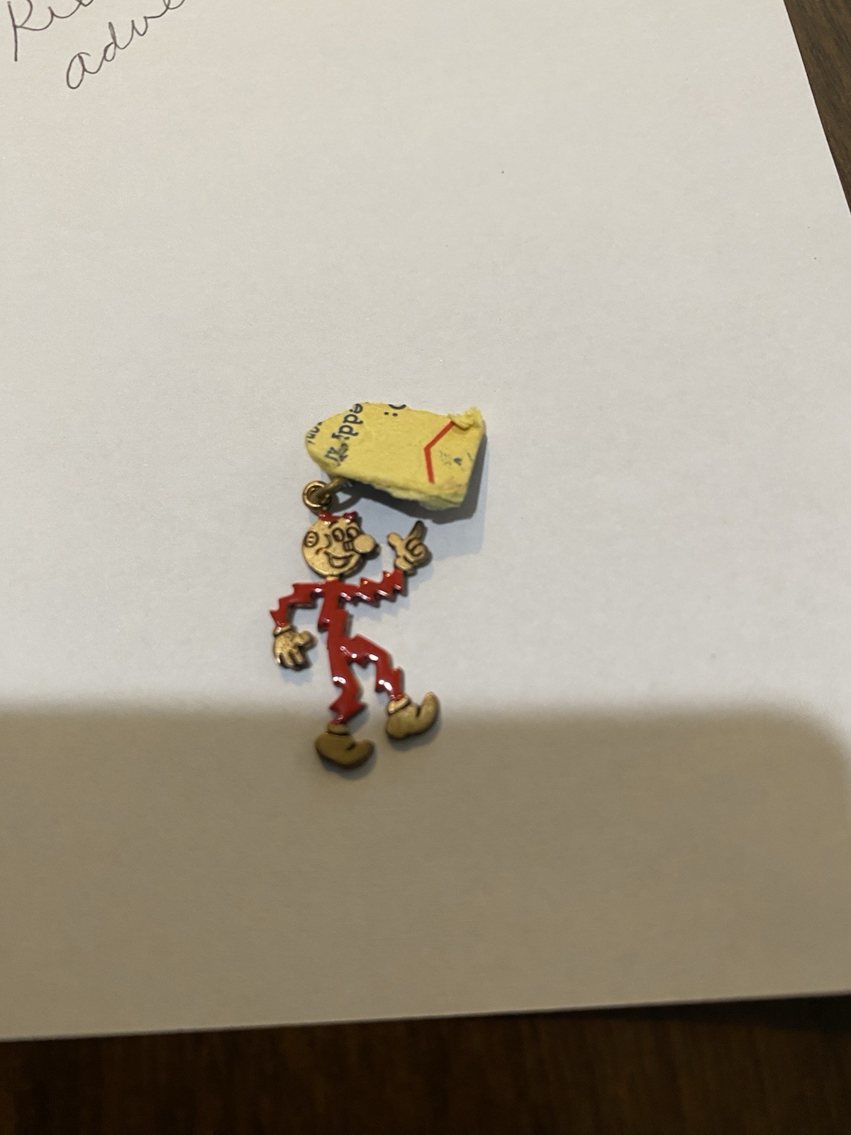 Vintage Ready Kilowatt Advertising Charm