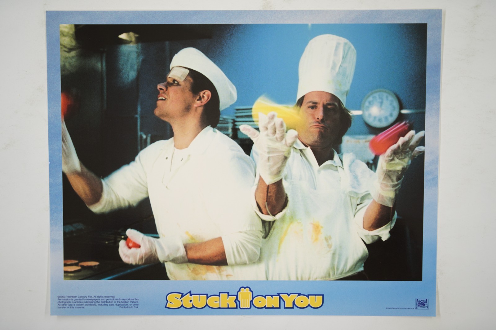 STUCK ON YOU Orig. Compl. SETof10 Movie Lobby Cards 2003 MATT DAMON GREG KINNEAR