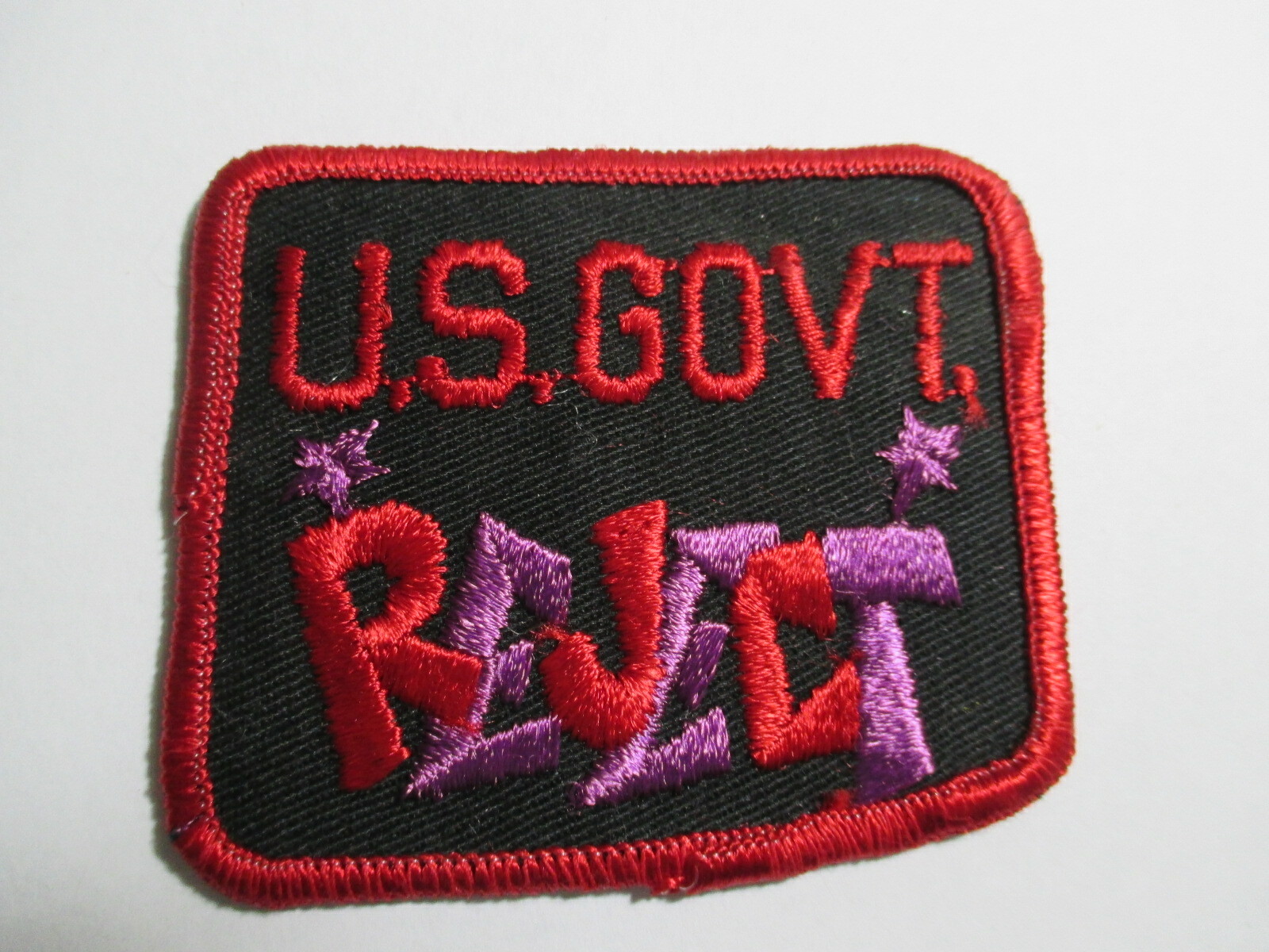 U.S. Govt. Reject Patch Activist Army Military NOS Vintage 60/70’s