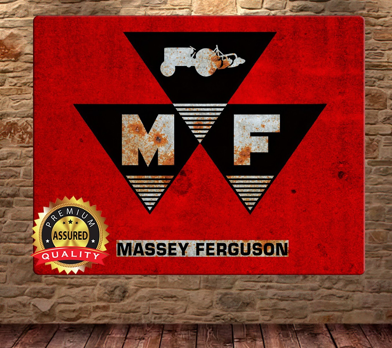 Massey Ferguson – Distressed Look – Metal Sign 11 x 14