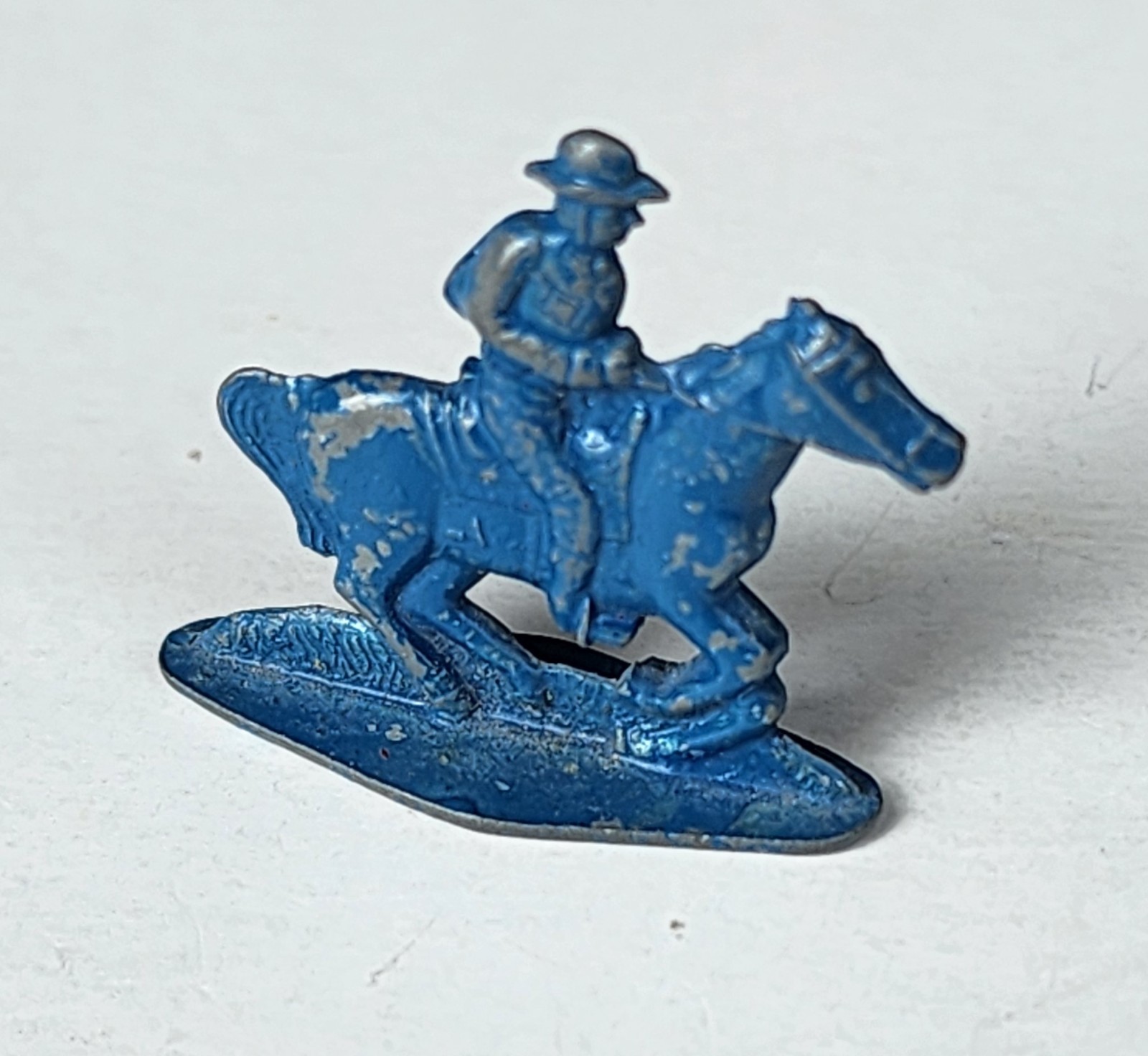 1920’s DOWST Vintage Premium Cracker Jack Prize Horse and Jockey Stand Up Toy