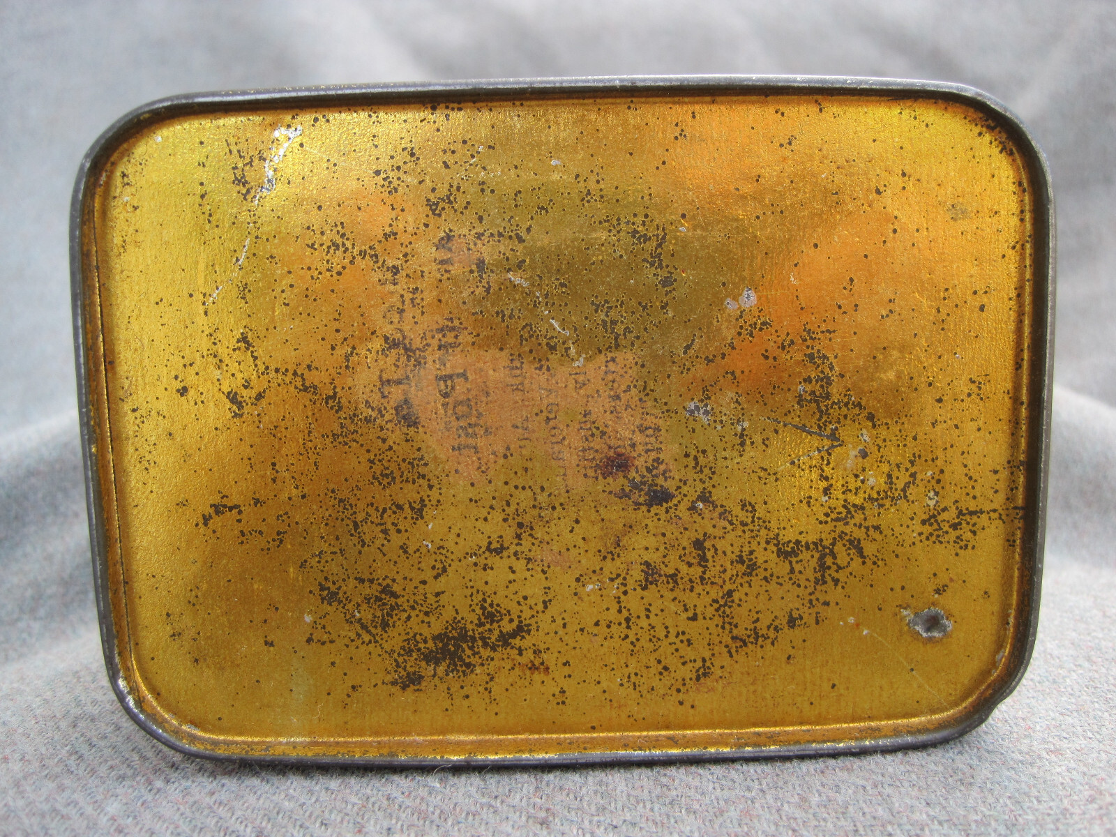 VTG 1920s-1930s? EMBOSSED HAEBERLEIN METZGER COOKIE TIN CAN NUREMBERG GERMANY