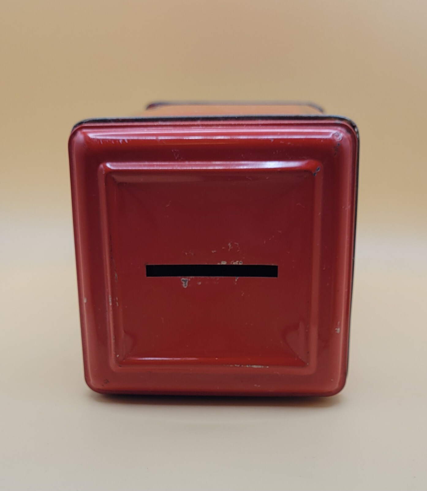 Vintage Bentley’s of London Telephone Booth Collector Metal Tin Coin Bank w/Lid☎