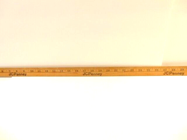old advertising yardstick: JC Penny Department Store