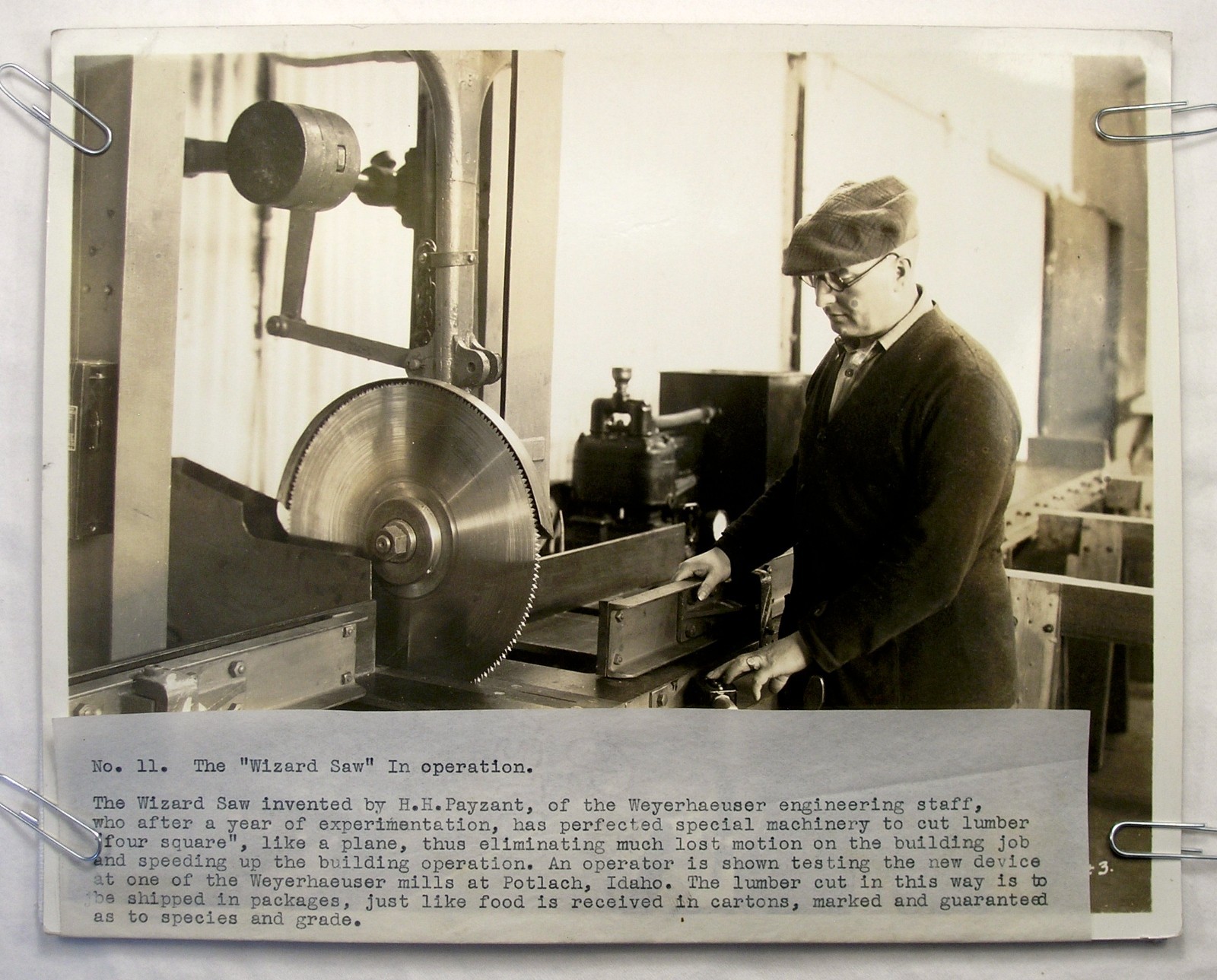 1930’s Weyerhaeuser Lumber Advertising Dept Photographs (25+)