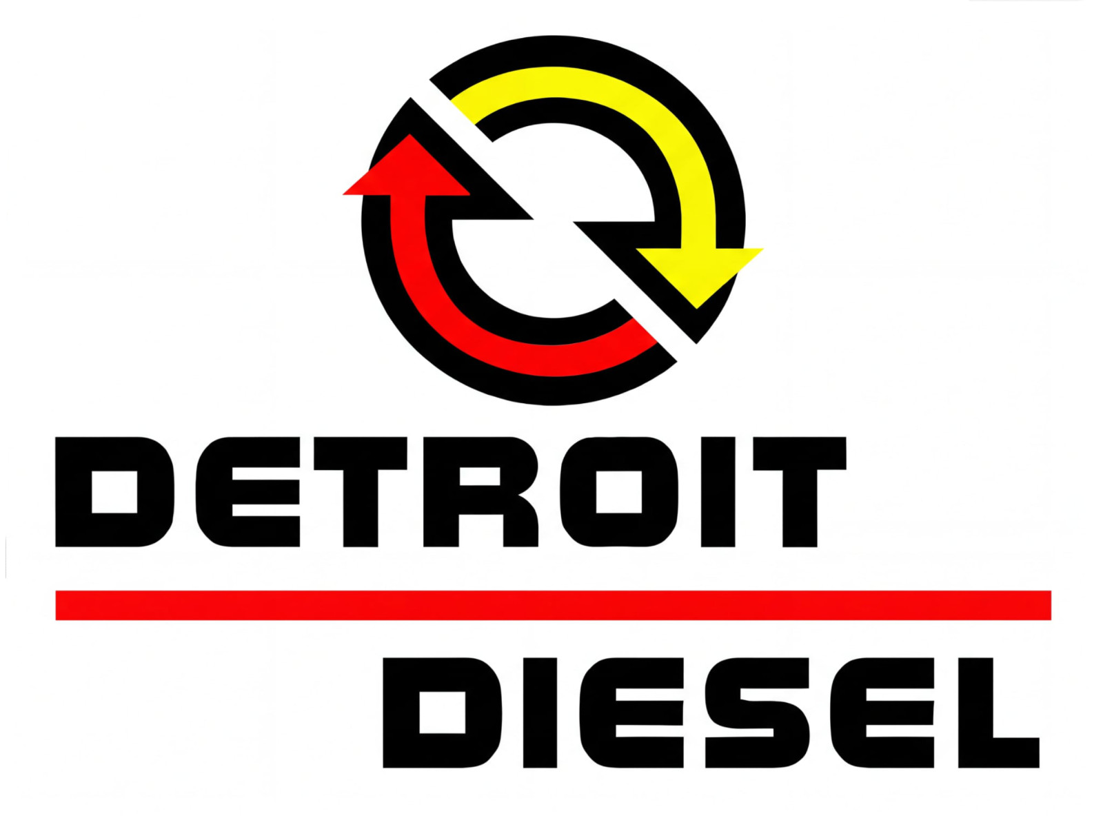 Detroit Diesel Metal Sign 9″ x 12″ or 12″ x 16″