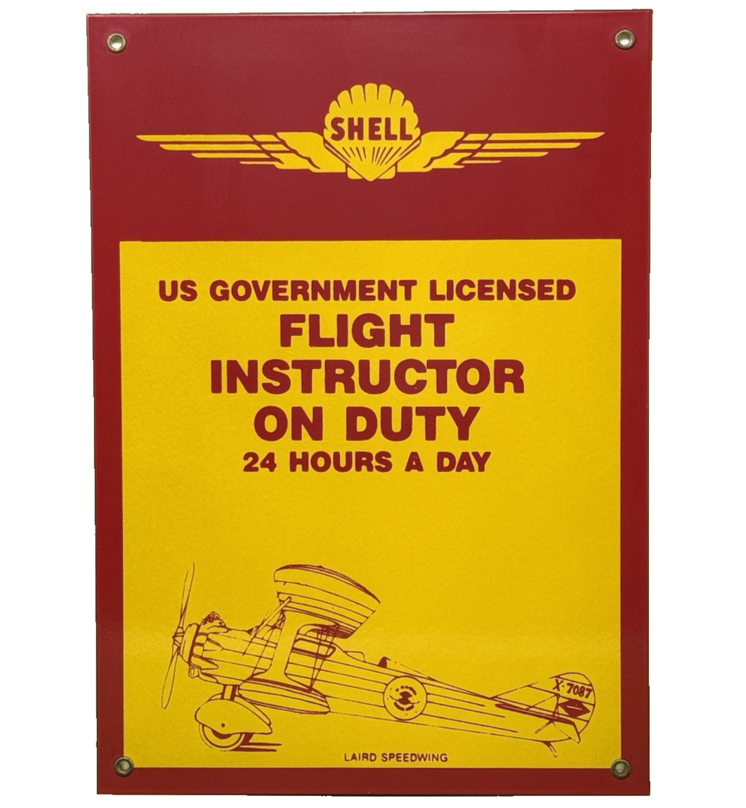 VINTAGE SHELL GASOLINE PORCELAIN SIGN GAS STATION PUMP PLATE MOTOR OIL SERVICE