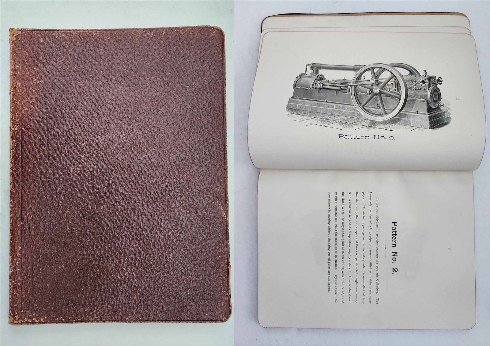 1893 antique NORWALK IRON WORKS south norwalk ct AIR COMPRESSOR CATALOG mining