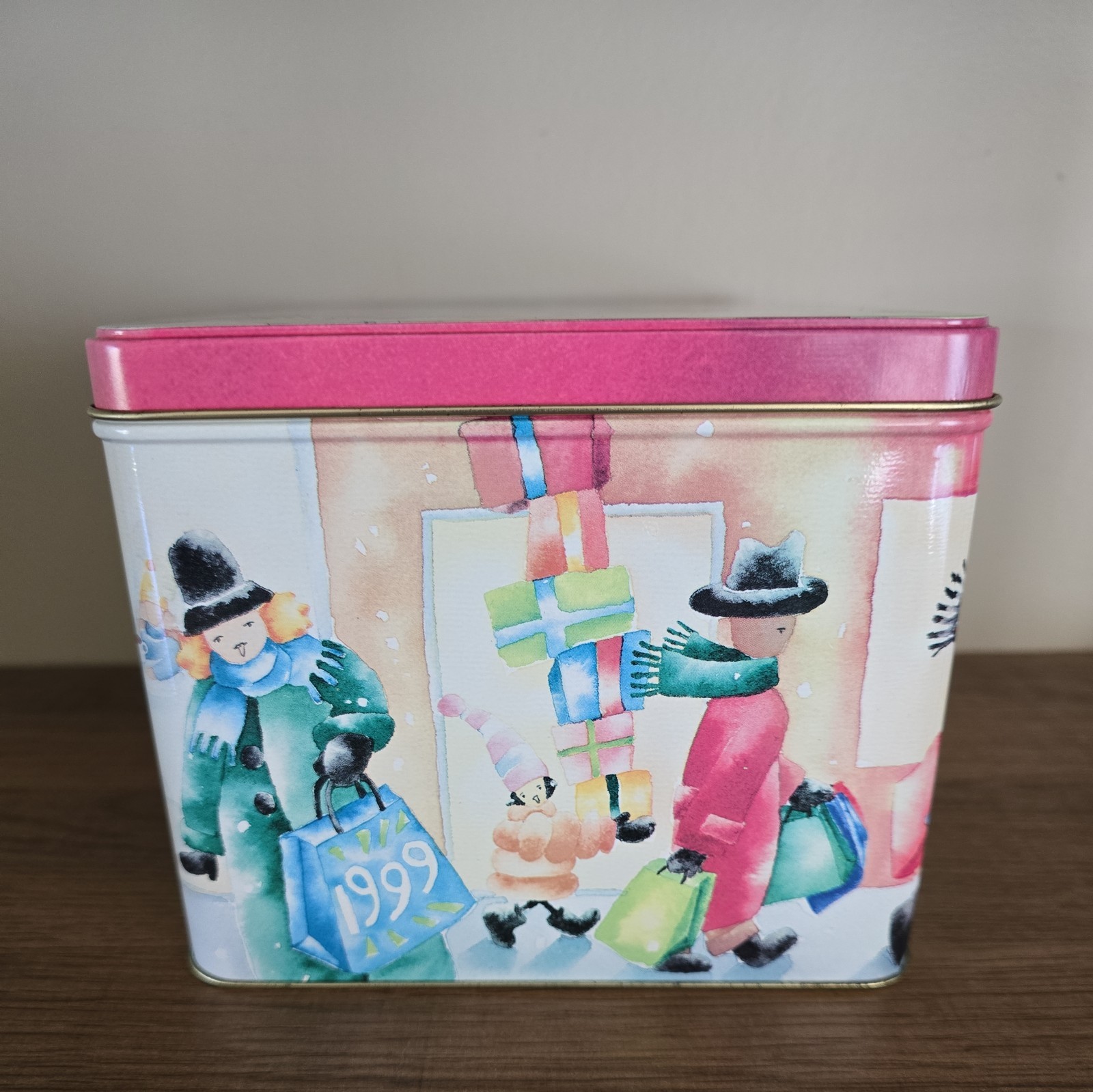 Vintage 1999 Nestle Carnation Hot Cocoa Mix Fifth Edition Collectors Tin Empty
