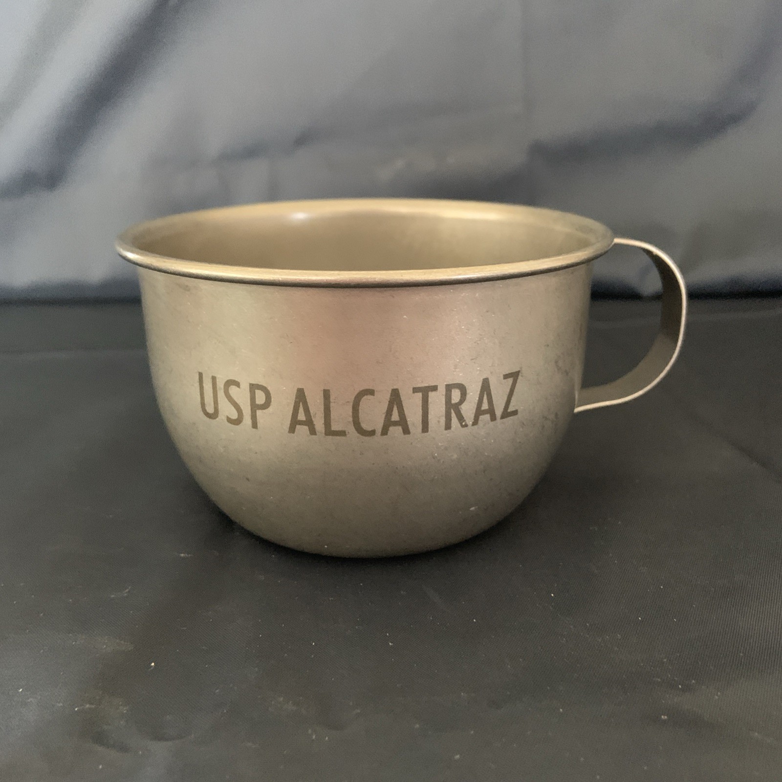 USP Alcatraz Metal Drinking Cup Reproduction San Francisco